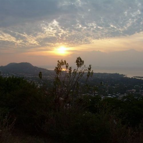sunrise over chapala